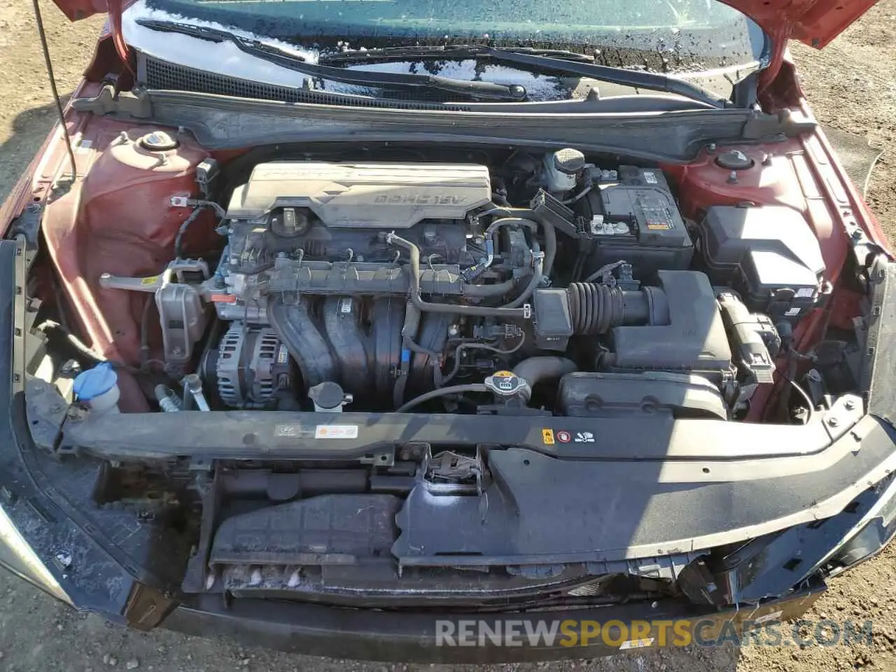 11 Photograph of a damaged car KMHLN4AGXNU227404 HYUNDAI ELANTRA 2022
