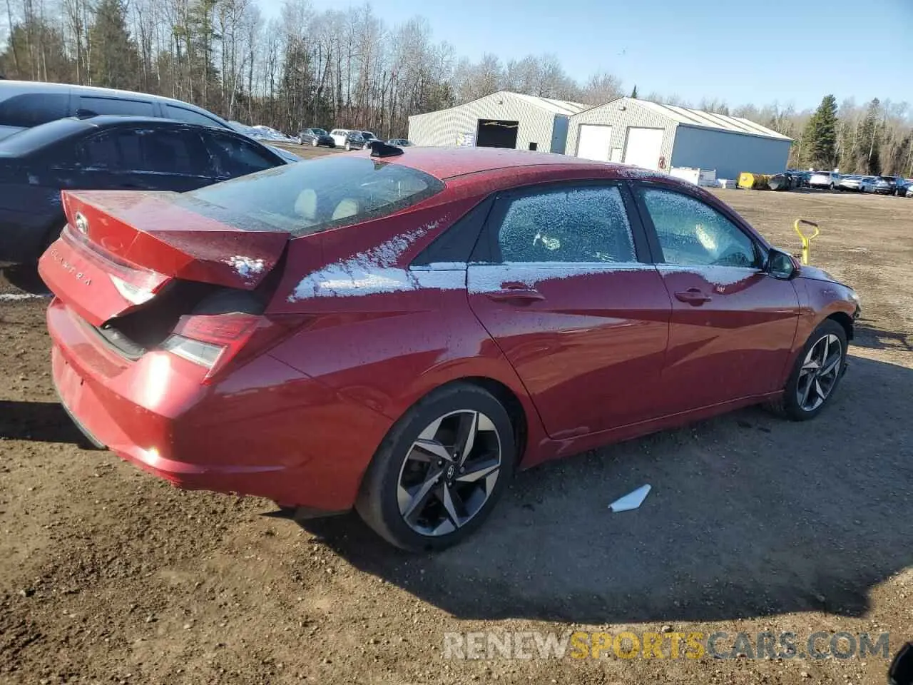 3 Photograph of a damaged car KMHLN4AGXNU227404 HYUNDAI ELANTRA 2022