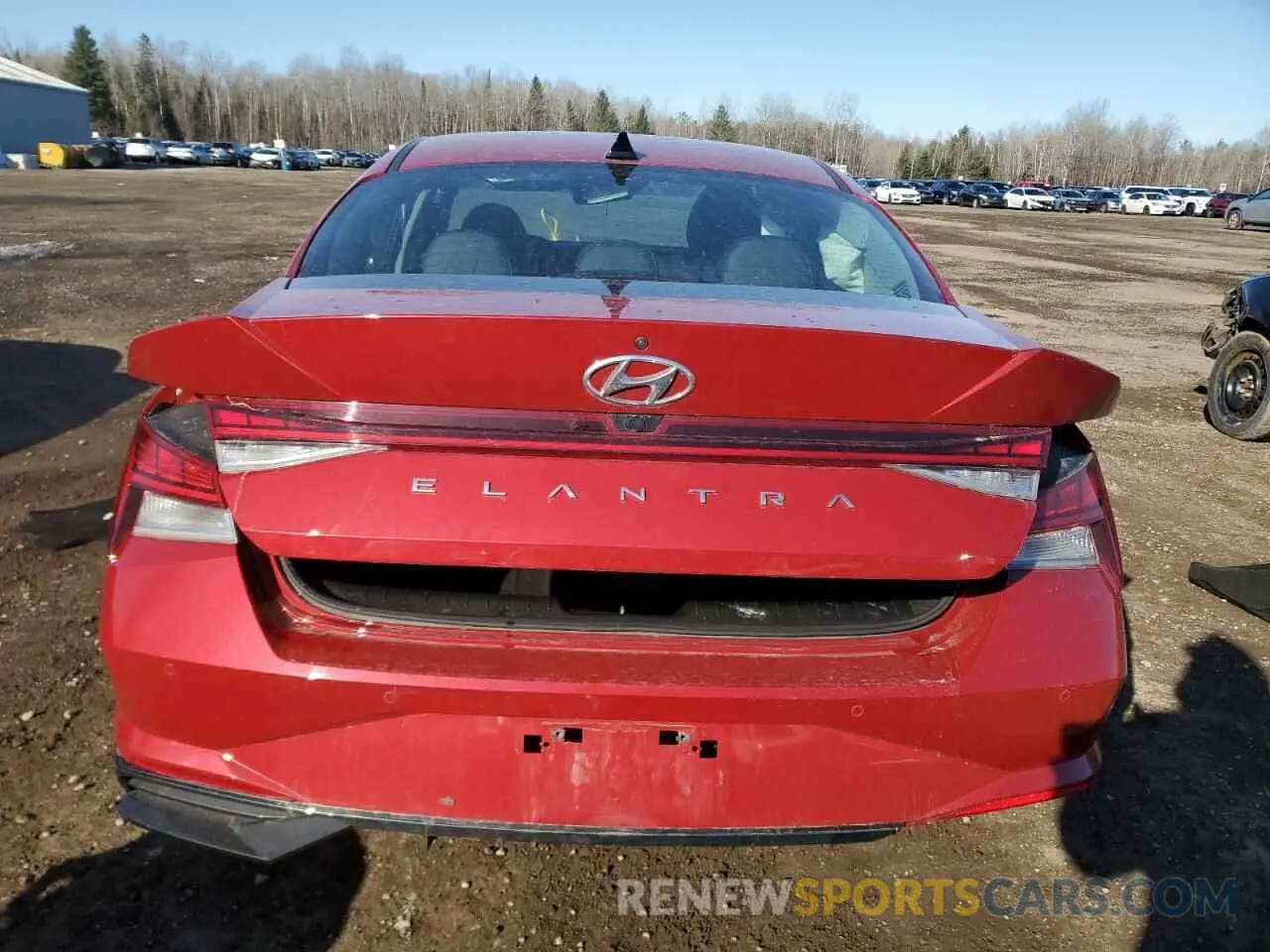 6 Photograph of a damaged car KMHLN4AGXNU227404 HYUNDAI ELANTRA 2022