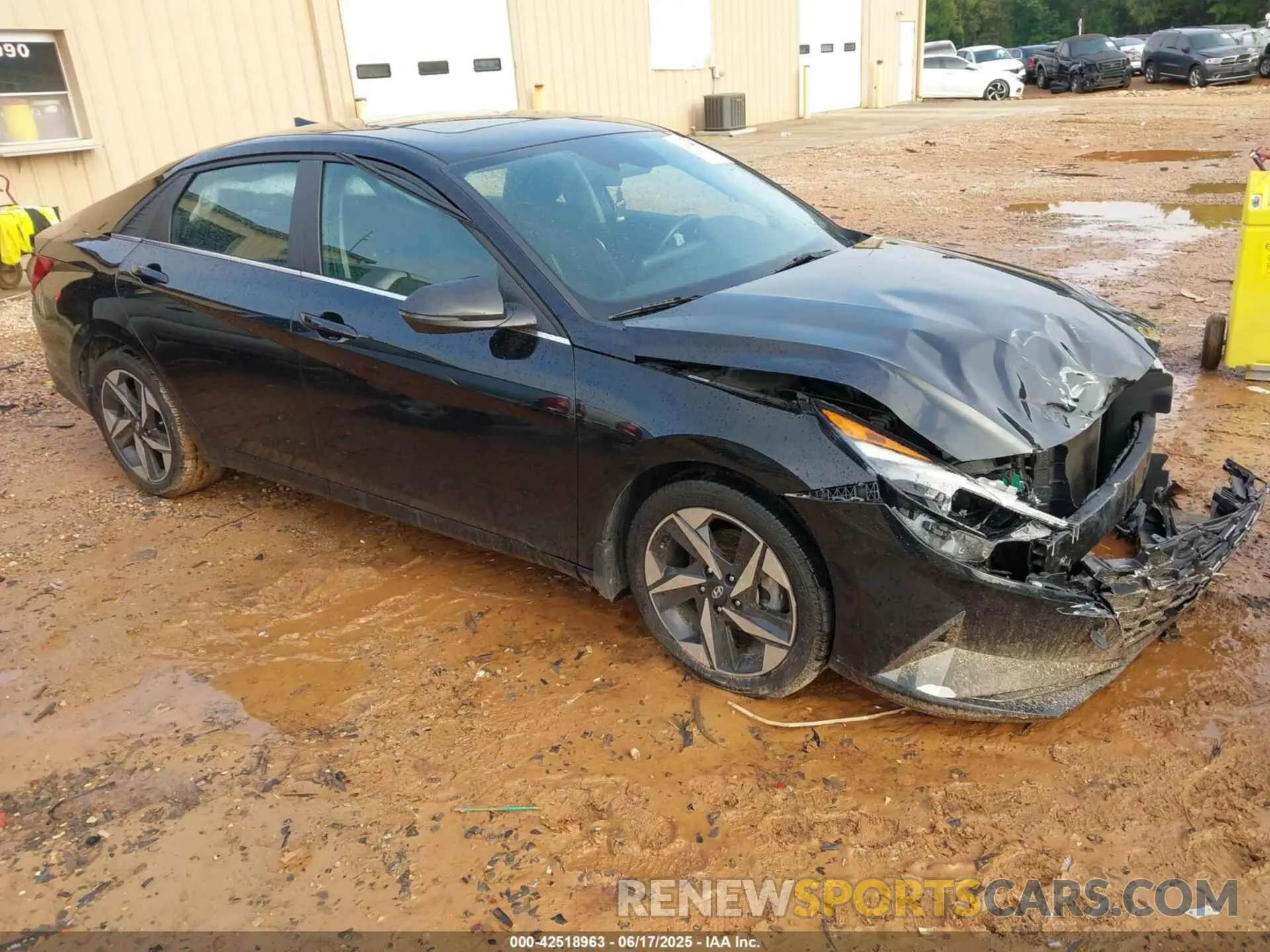 1 Photograph of a damaged car KMHLN4AGXNU256109 HYUNDAI ELANTRA 2022