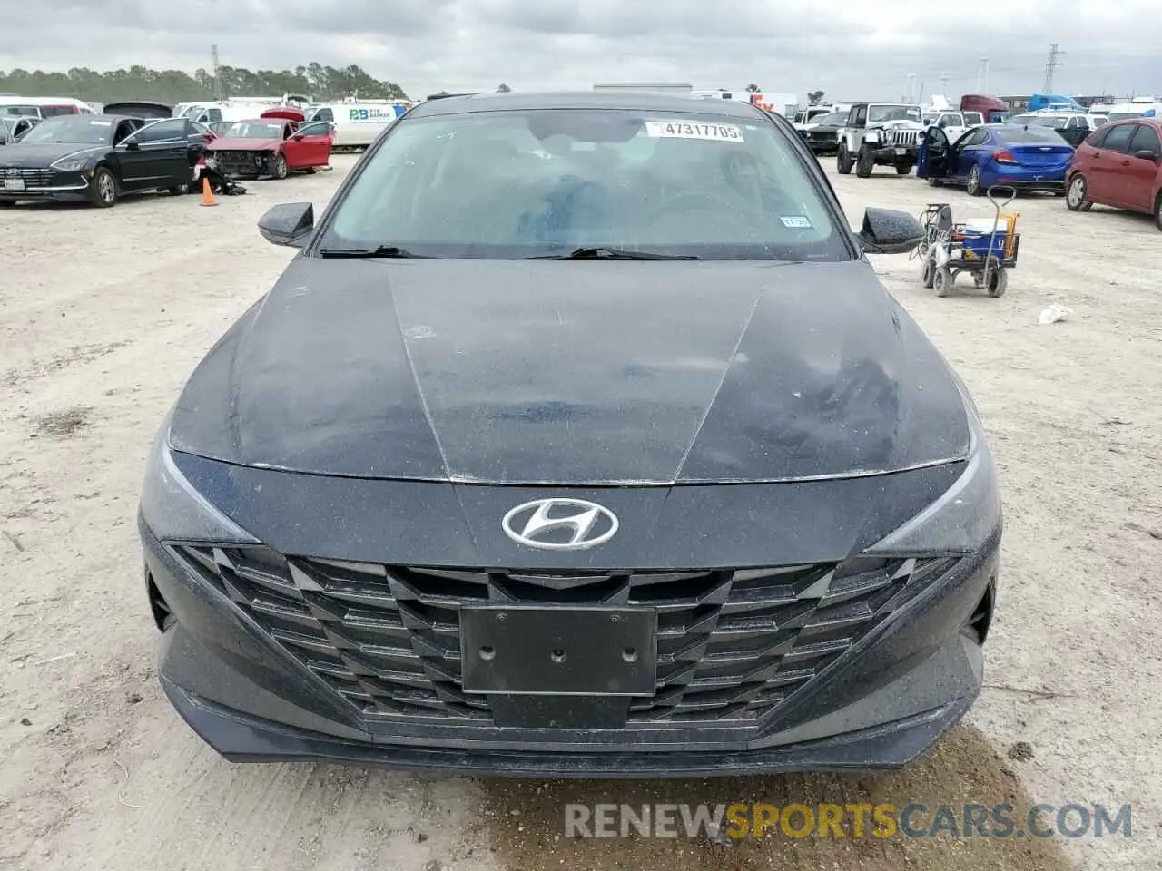 5 Photograph of a damaged car KMHLN4AJ0NU016305 HYUNDAI ELANTRA 2022