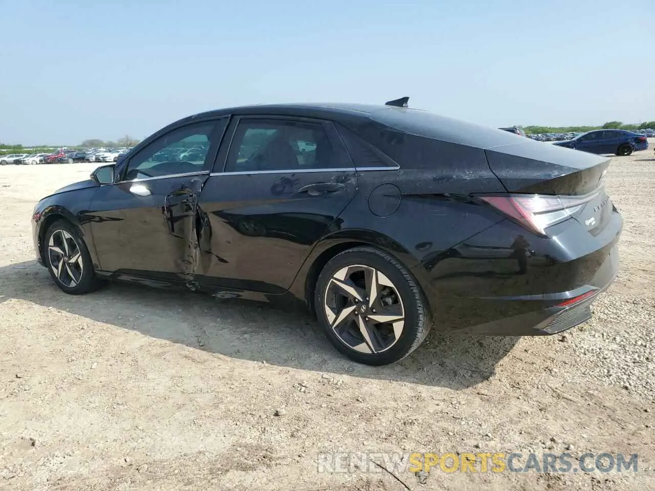 2 Photograph of a damaged car KMHLN4AJ2NU015334 HYUNDAI ELANTRA 2022