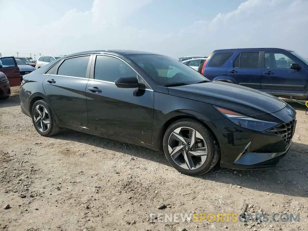 4 Photograph of a damaged car KMHLN4AJ2NU015334 HYUNDAI ELANTRA 2022