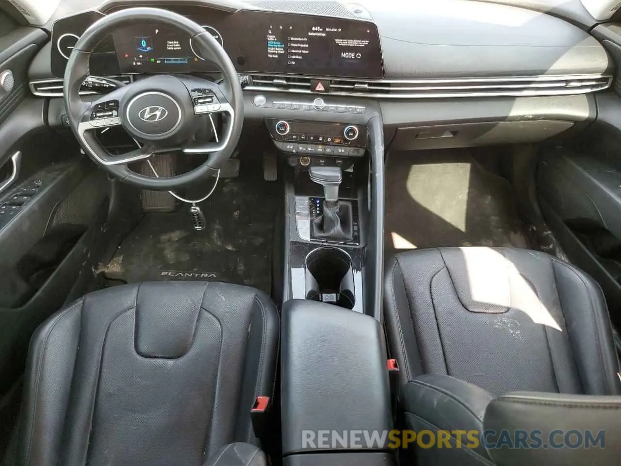8 Photograph of a damaged car KMHLN4AJ2NU015334 HYUNDAI ELANTRA 2022