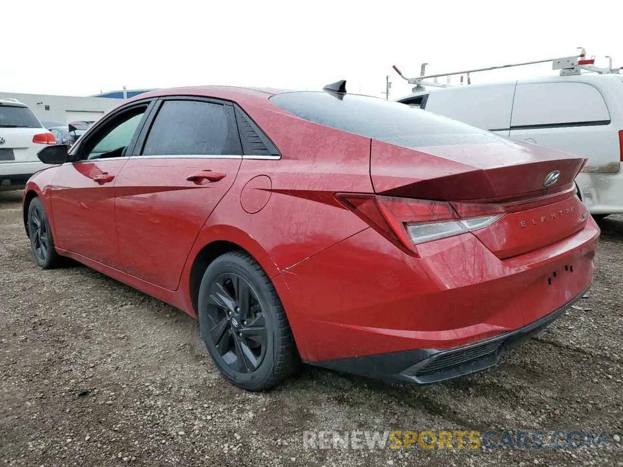 2 Photograph of a damaged car KMHLN4AJ2NU032215 HYUNDAI ELANTRA 2022