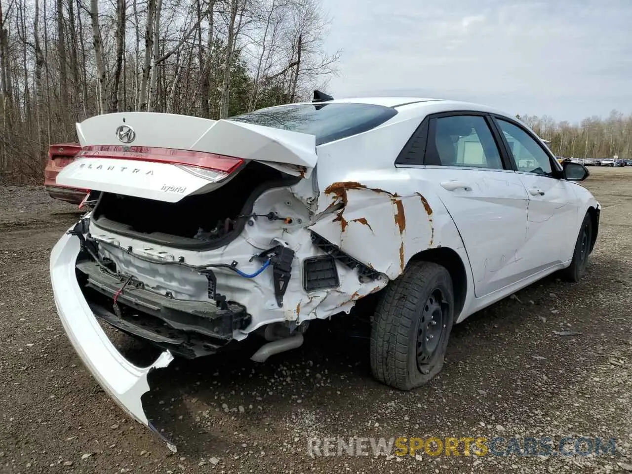 3 Photograph of a damaged car KMHLN4AJ3NU018193 HYUNDAI ELANTRA 2022