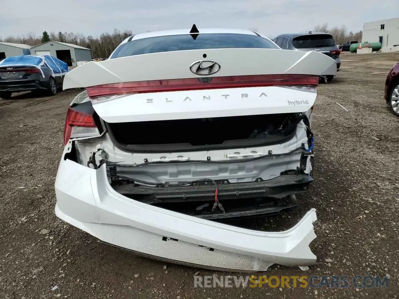 6 Photograph of a damaged car KMHLN4AJ3NU018193 HYUNDAI ELANTRA 2022