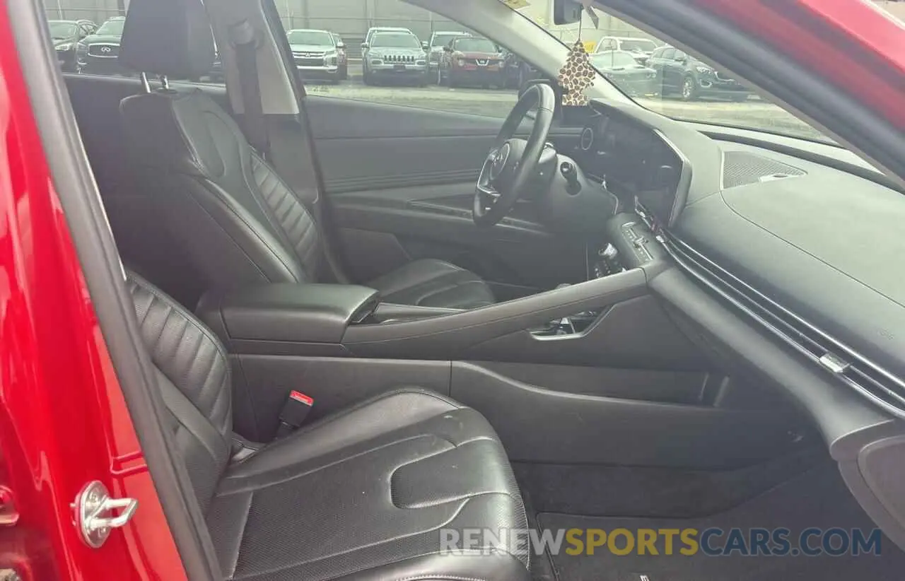 5 Photograph of a damaged car KMHLN4AJ7NU016317 HYUNDAI ELANTRA 2022