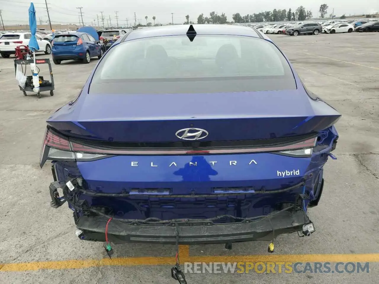 6 Photograph of a damaged car KMHLN4AJ8NU014429 HYUNDAI ELANTRA 2022