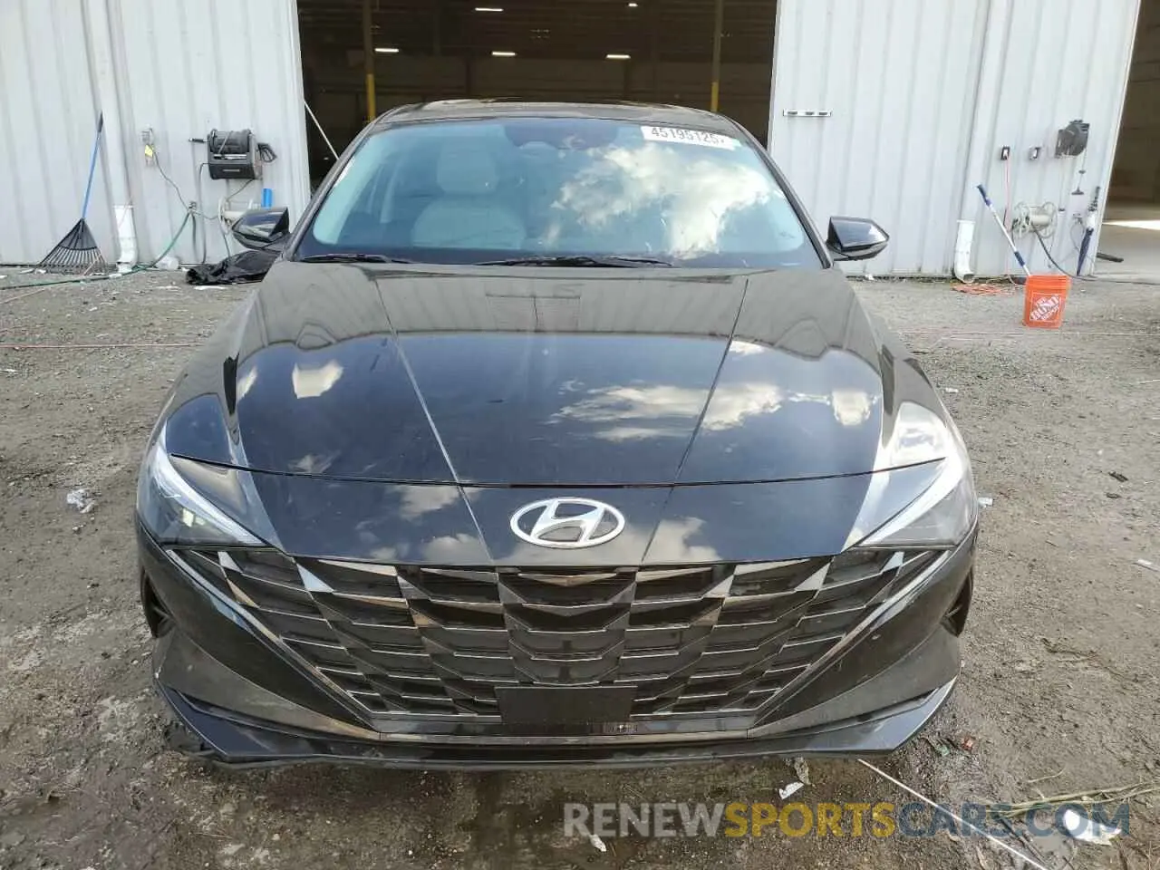 5 Photograph of a damaged car KMHLN4AJ8NU030713 HYUNDAI ELANTRA 2022