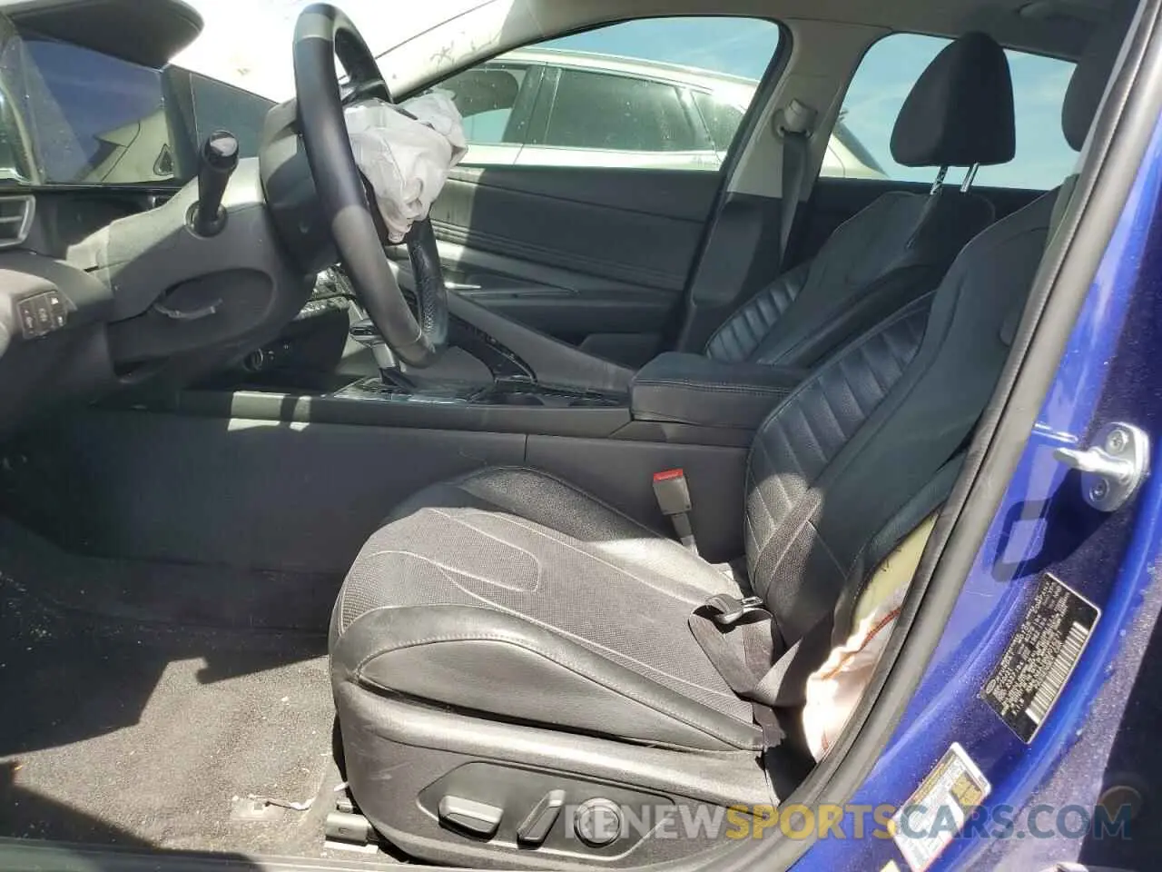 7 Photograph of a damaged car KMHLN4AJ9NU016271 HYUNDAI ELANTRA 2022