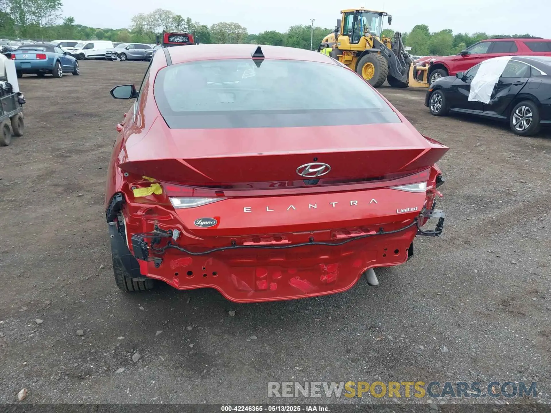 17 Photograph of a damaged car KMHLP4AG0NU349974 HYUNDAI ELANTRA 2022