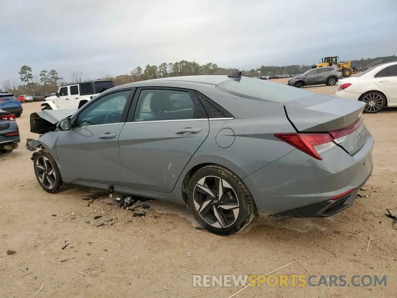 2 Photograph of a damaged car KMHLP4AG1NU229018 HYUNDAI ELANTRA 2022