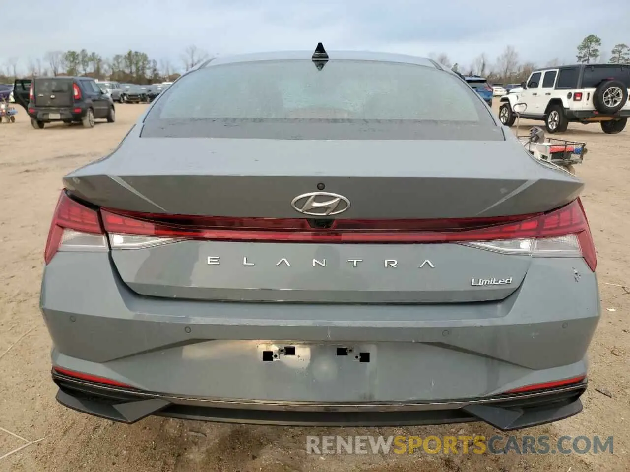 6 Photograph of a damaged car KMHLP4AG1NU229018 HYUNDAI ELANTRA 2022