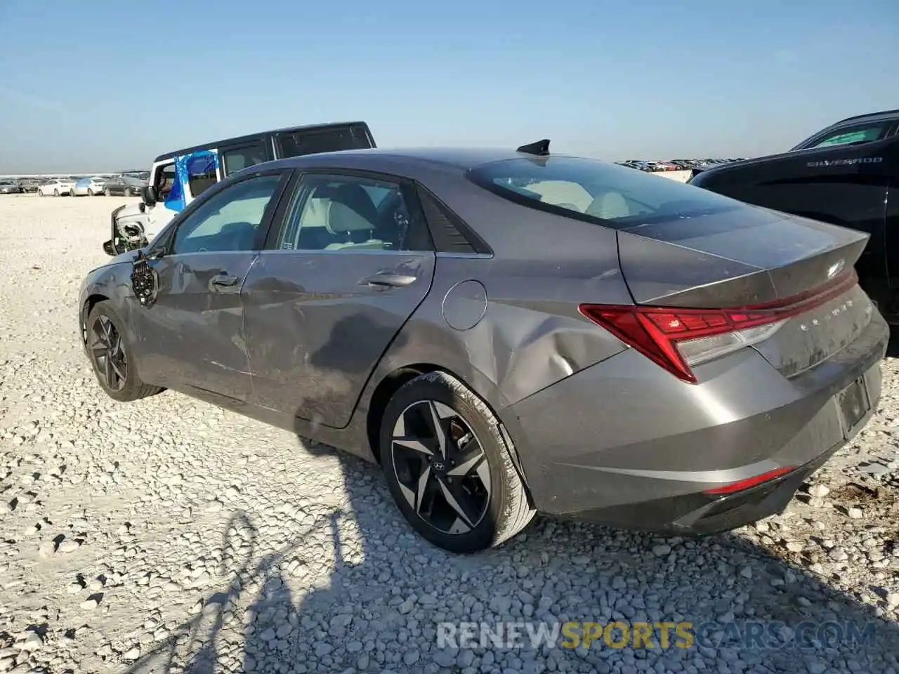 2 Photograph of a damaged car KMHLP4AG1NU253397 HYUNDAI ELANTRA 2022