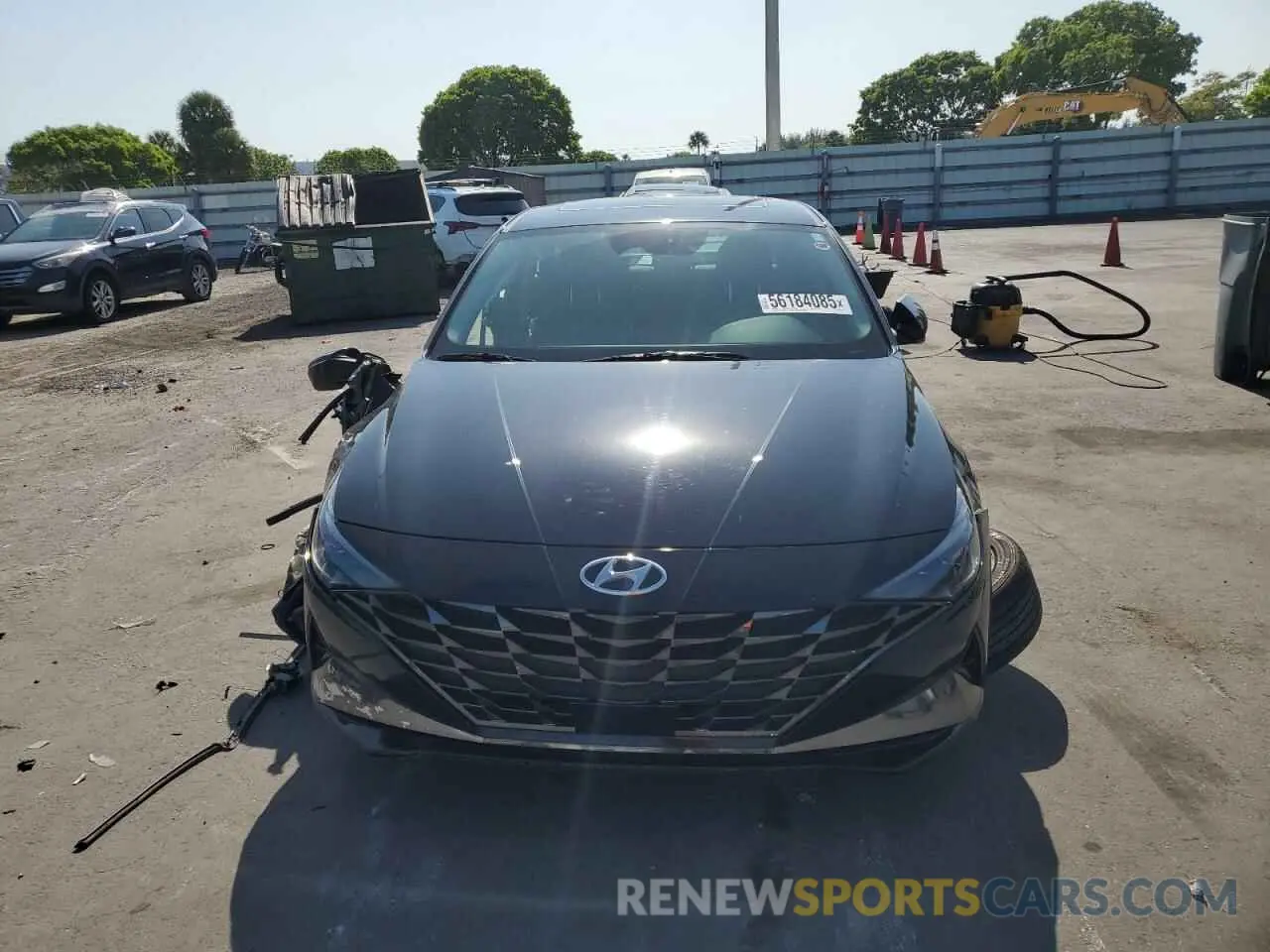 5 Photograph of a damaged car KMHLP4AG1NU329894 HYUNDAI ELANTRA 2022