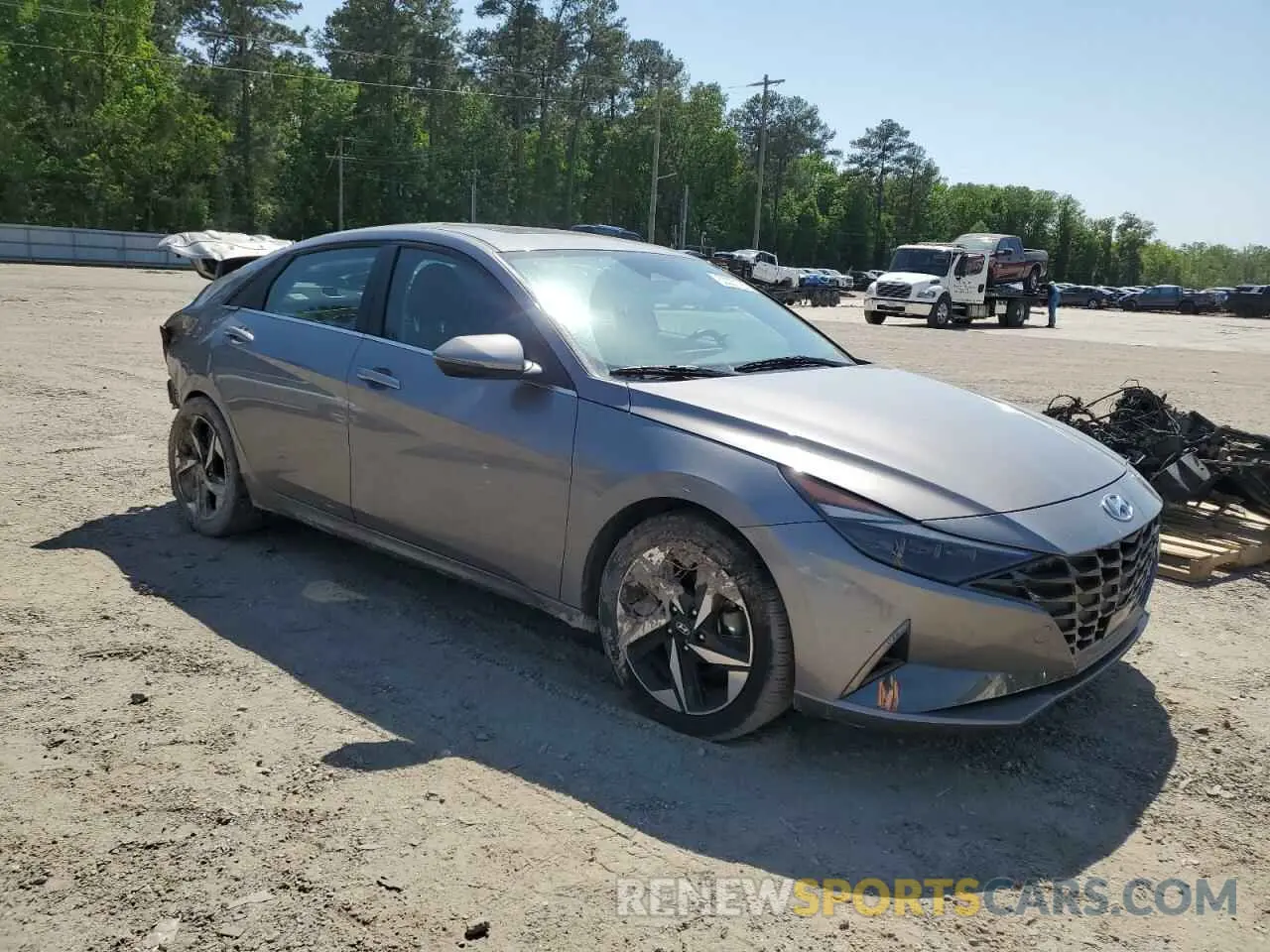 4 Photograph of a damaged car KMHLP4AG1NU356688 HYUNDAI ELANTRA 2022