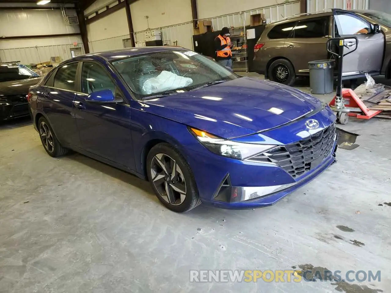 4 Photograph of a damaged car KMHLP4AG2NU218013 HYUNDAI ELANTRA 2022