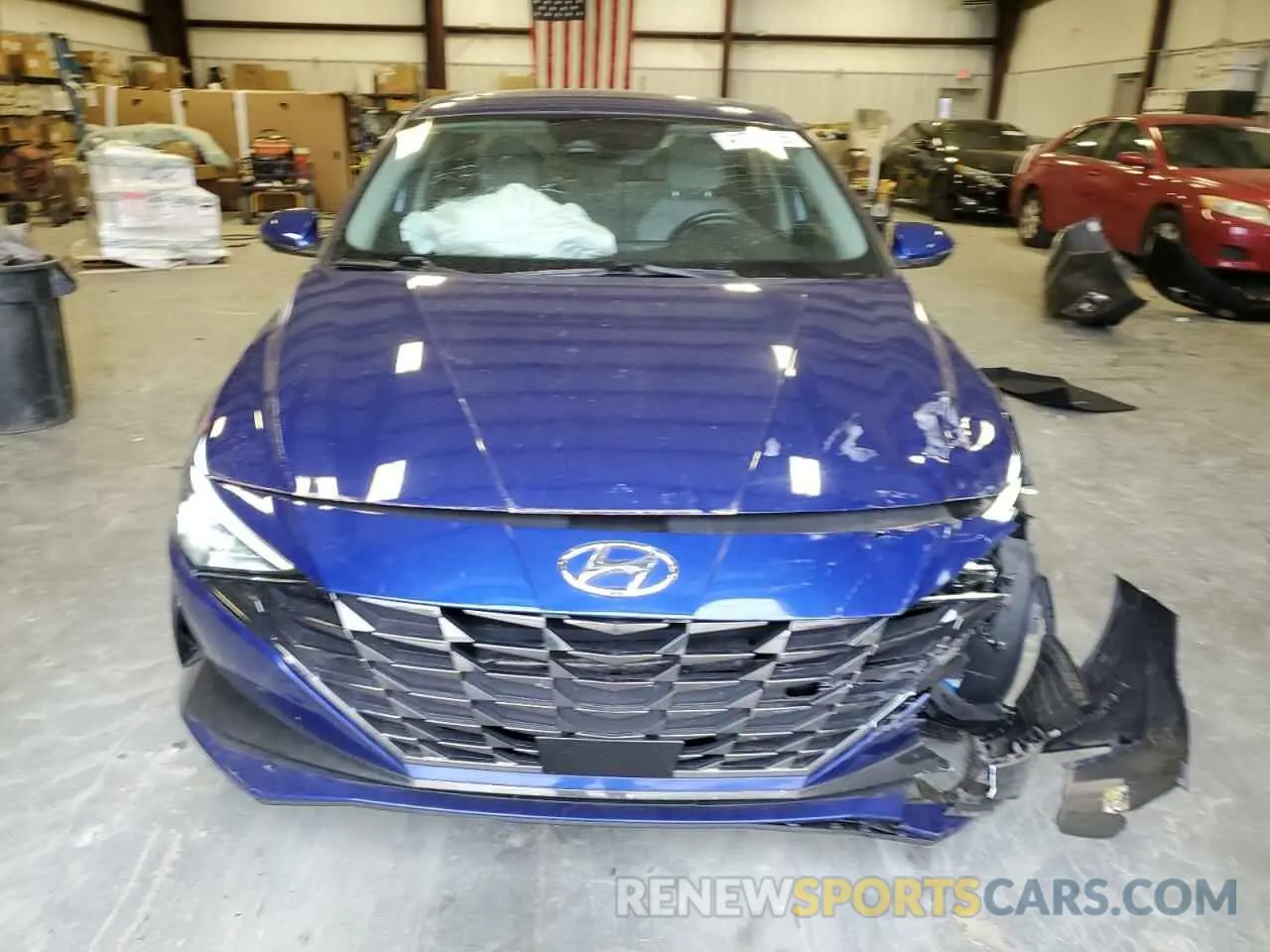 5 Photograph of a damaged car KMHLP4AG2NU218013 HYUNDAI ELANTRA 2022