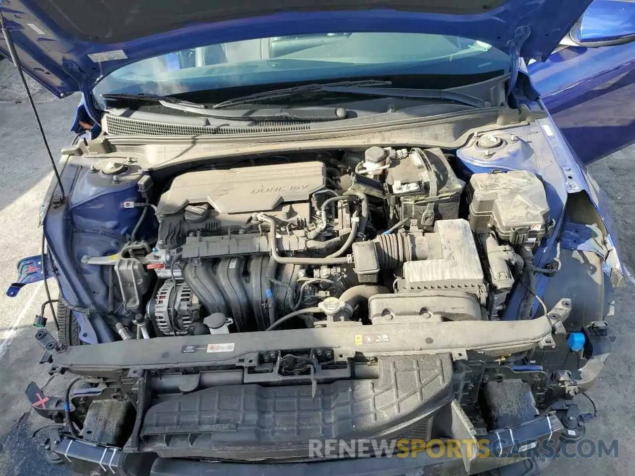 11 Photograph of a damaged car KMHLP4AG2NU366243 HYUNDAI ELANTRA 2022