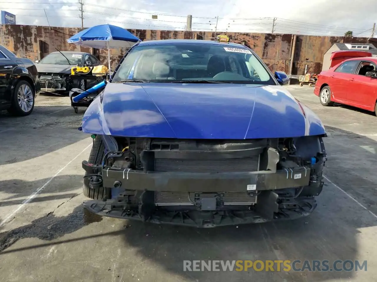 5 Photograph of a damaged car KMHLP4AG2NU366243 HYUNDAI ELANTRA 2022
