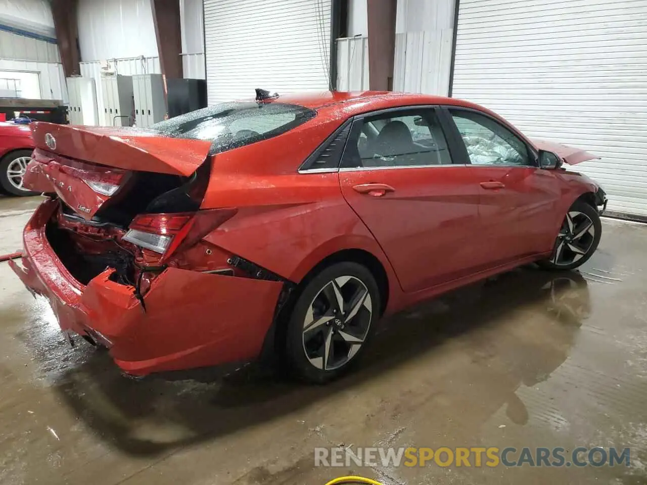 3 Photograph of a damaged car KMHLP4AG4NU331252 HYUNDAI ELANTRA 2022