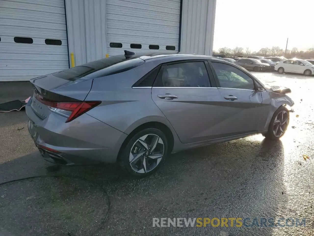 3 Photograph of a damaged car KMHLP4AG4NU342669 HYUNDAI ELANTRA 2022