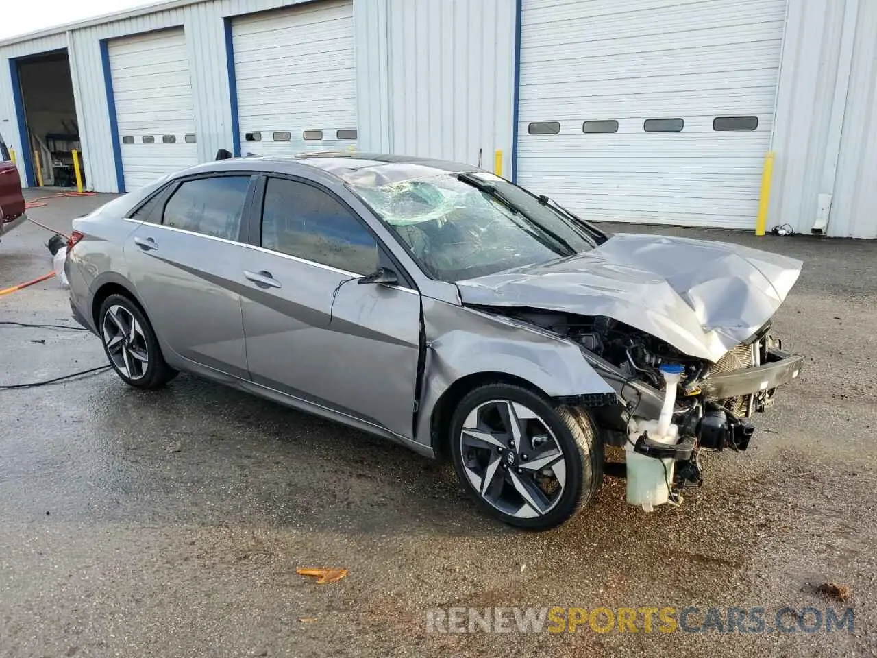 4 Photograph of a damaged car KMHLP4AG4NU342669 HYUNDAI ELANTRA 2022