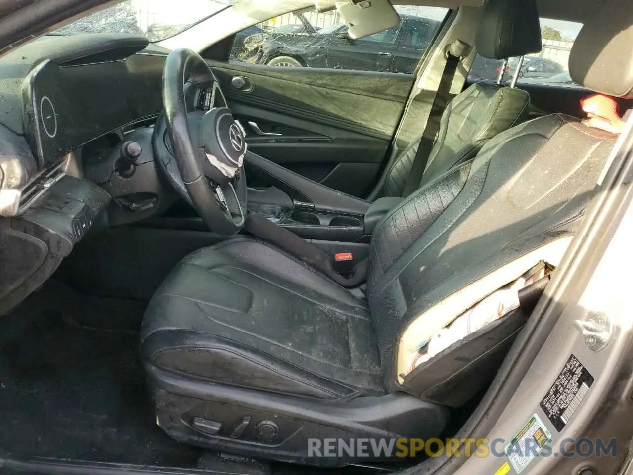 7 Photograph of a damaged car KMHLP4AG4NU342669 HYUNDAI ELANTRA 2022