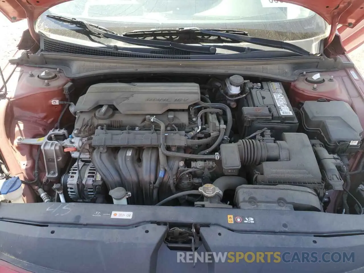 11 Photograph of a damaged car KMHLP4AG5NU301581 HYUNDAI ELANTRA 2022