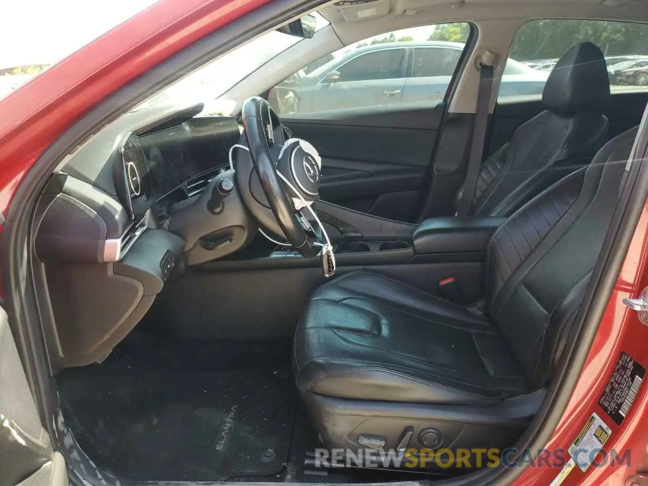 7 Photograph of a damaged car KMHLP4AG5NU301581 HYUNDAI ELANTRA 2022