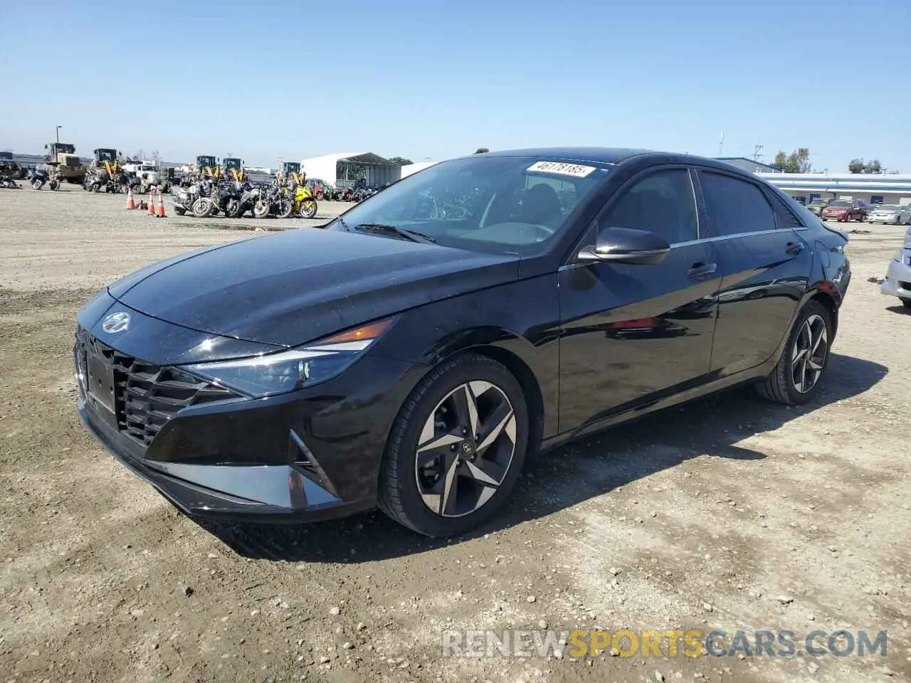 1 Photograph of a damaged car KMHLP4AG5NU333978 HYUNDAI ELANTRA 2022