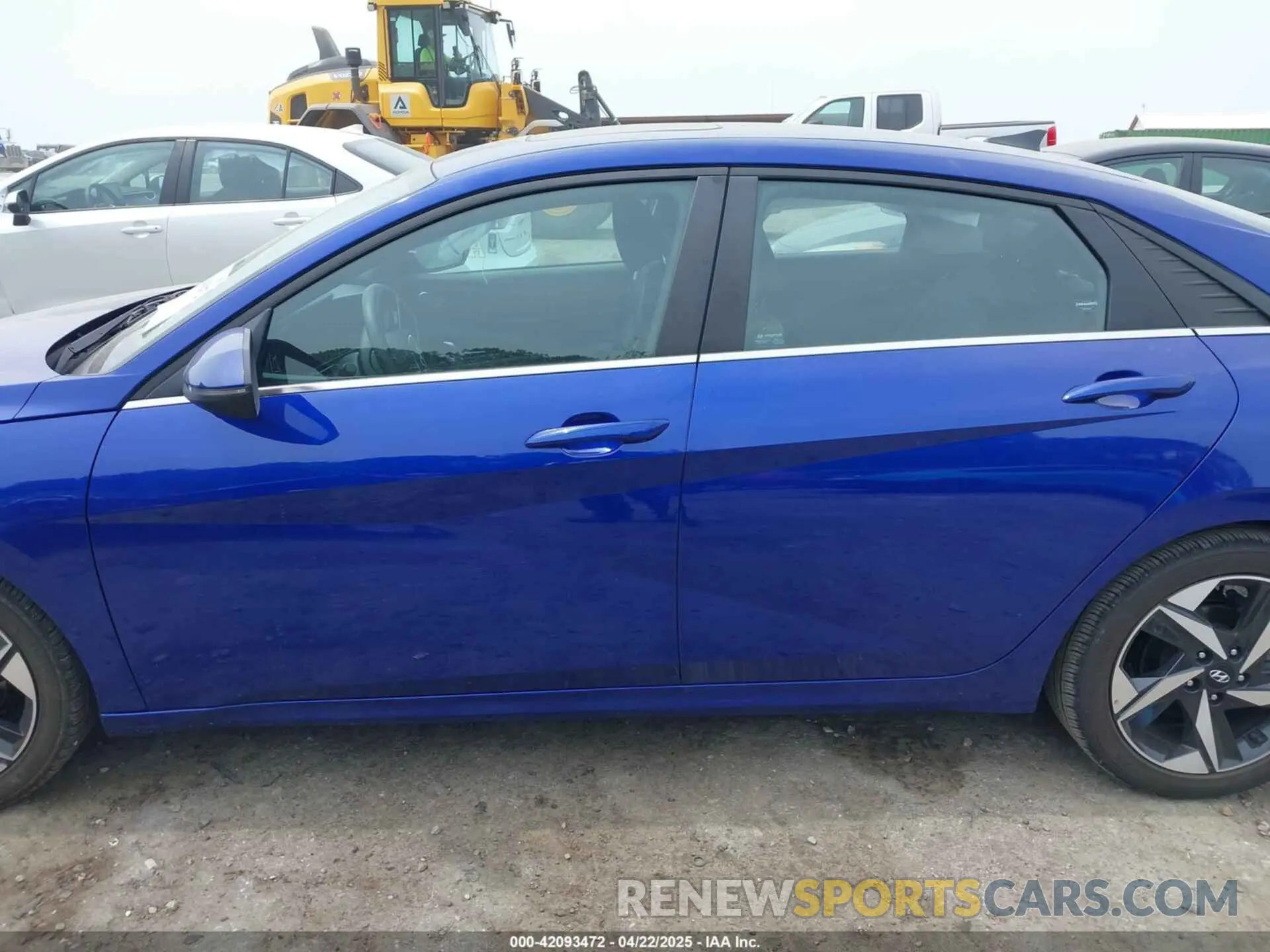 14 Photograph of a damaged car KMHLP4AG7NU360180 HYUNDAI ELANTRA 2022