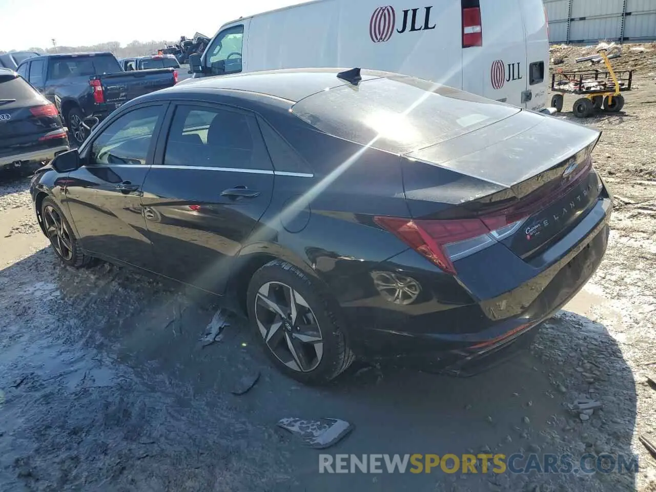 2 Photograph of a damaged car KMHLP4AGXNU264950 HYUNDAI ELANTRA 2022