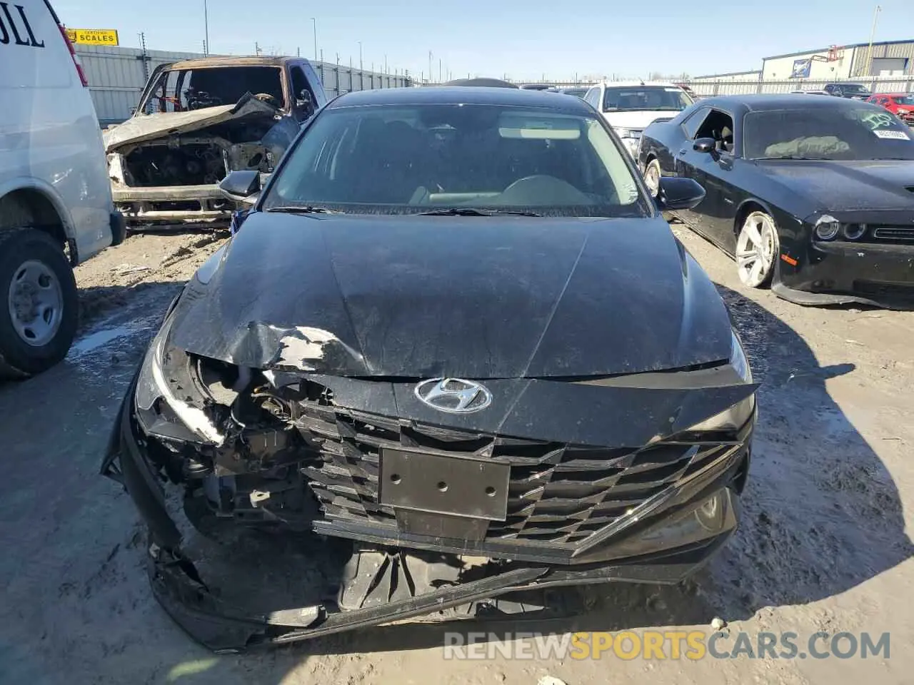 5 Photograph of a damaged car KMHLP4AGXNU264950 HYUNDAI ELANTRA 2022