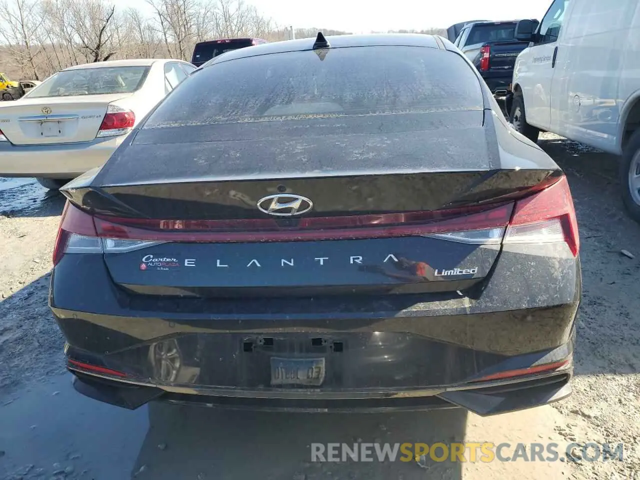 6 Photograph of a damaged car KMHLP4AGXNU264950 HYUNDAI ELANTRA 2022