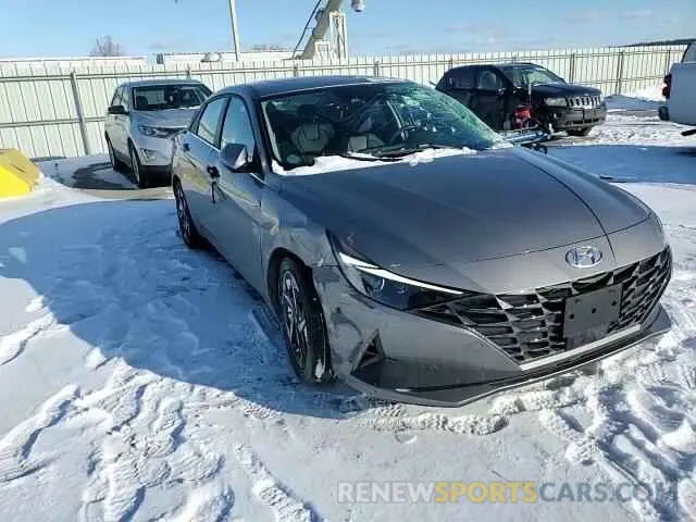 11 Photograph of a damaged car KMHLP4AGXNU347777 HYUNDAI ELANTRA 2022