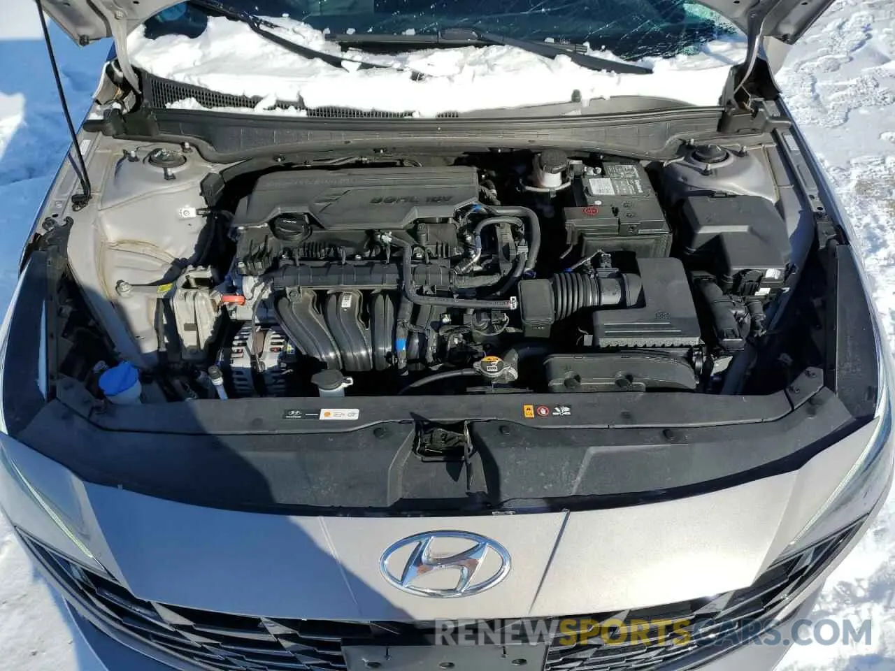 12 Photograph of a damaged car KMHLP4AGXNU347777 HYUNDAI ELANTRA 2022