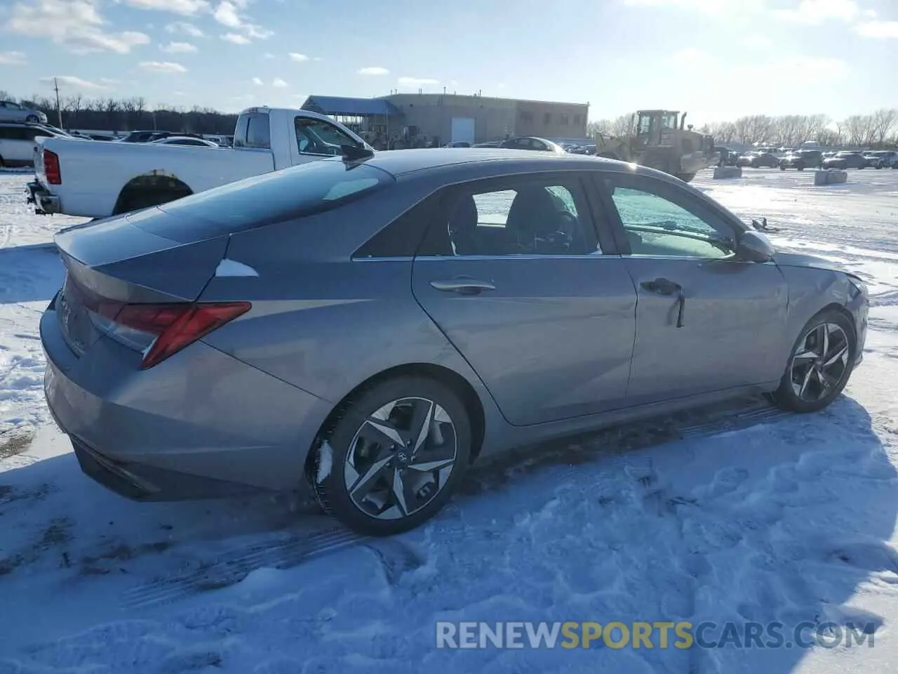 3 Photograph of a damaged car KMHLP4AGXNU347777 HYUNDAI ELANTRA 2022
