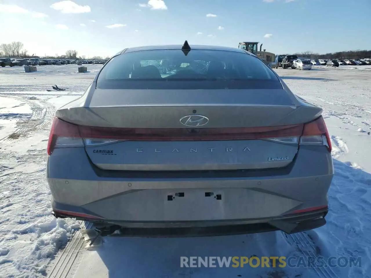 6 Photograph of a damaged car KMHLP4AGXNU347777 HYUNDAI ELANTRA 2022