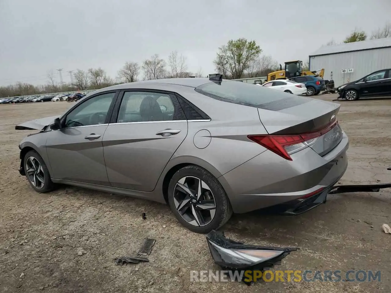 2 Photograph of a damaged car KMHLP4AGXNU355913 HYUNDAI ELANTRA 2022