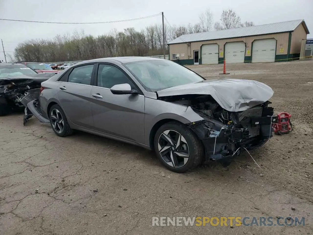 4 Photograph of a damaged car KMHLP4AGXNU355913 HYUNDAI ELANTRA 2022