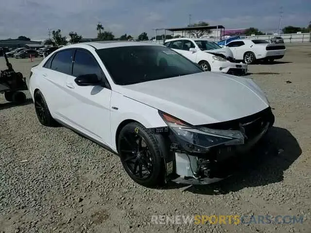 11 Photograph of a damaged car KMHLR4AF0NU227522 HYUNDAI ELANTRA 2022