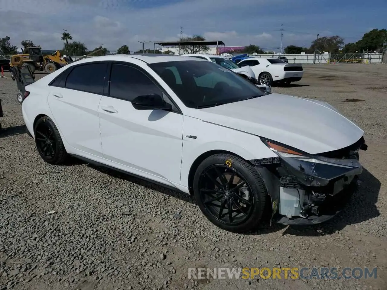 4 Photograph of a damaged car KMHLR4AF0NU227522 HYUNDAI ELANTRA 2022