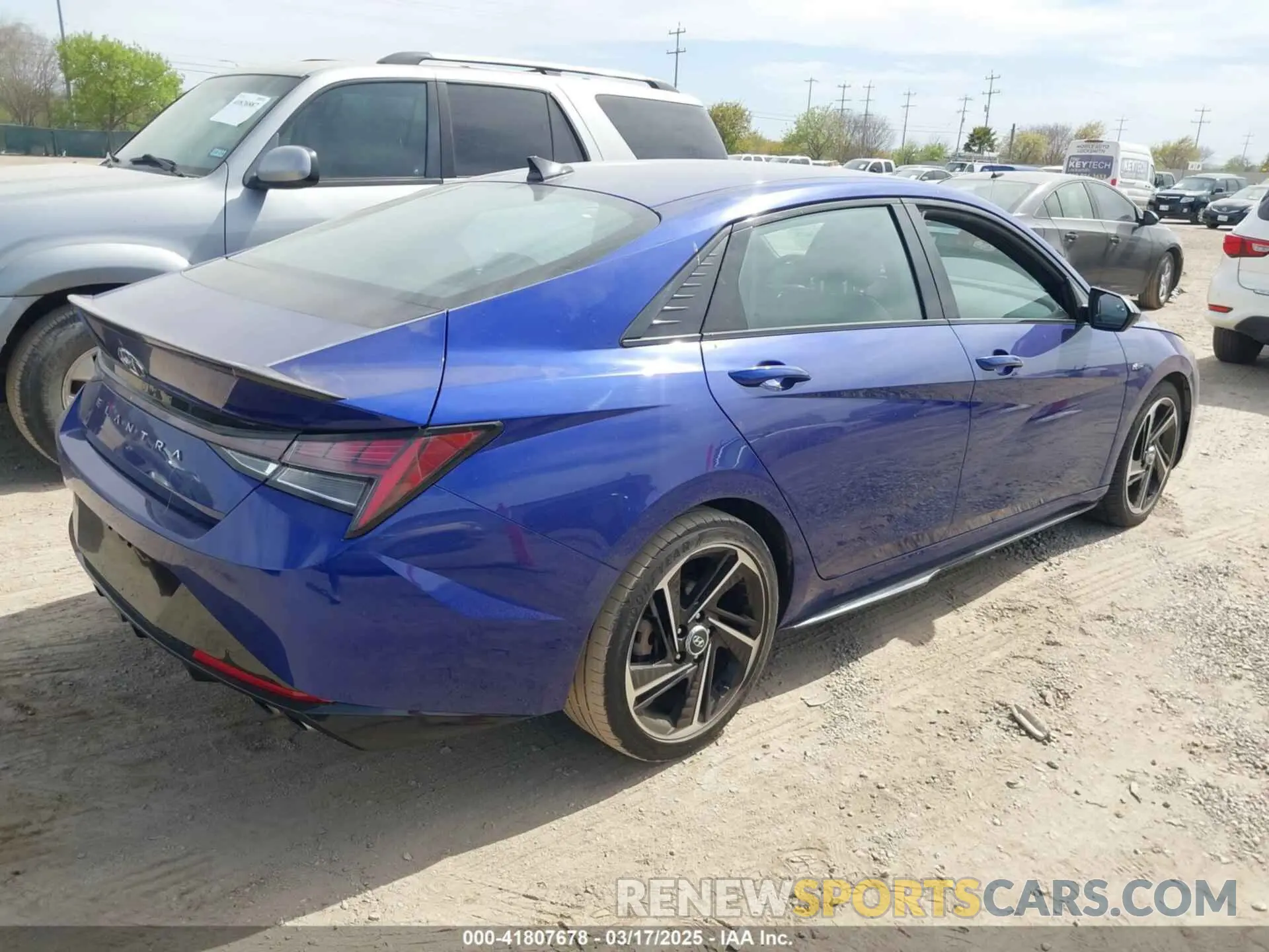 4 Photograph of a damaged car KMHLR4AF0NU240450 HYUNDAI ELANTRA 2022