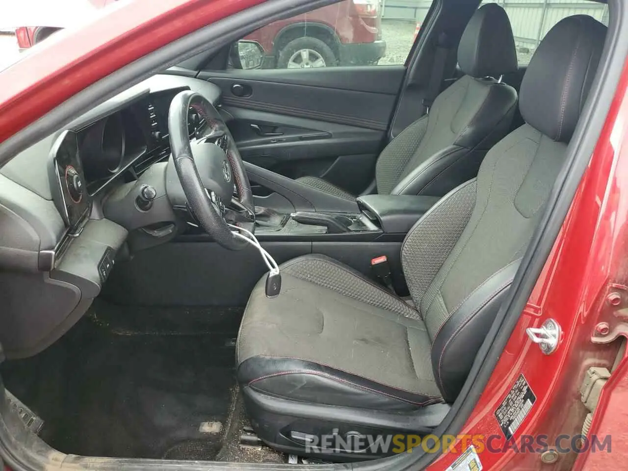 7 Photograph of a damaged car KMHLR4AF0NU345599 HYUNDAI ELANTRA 2022
