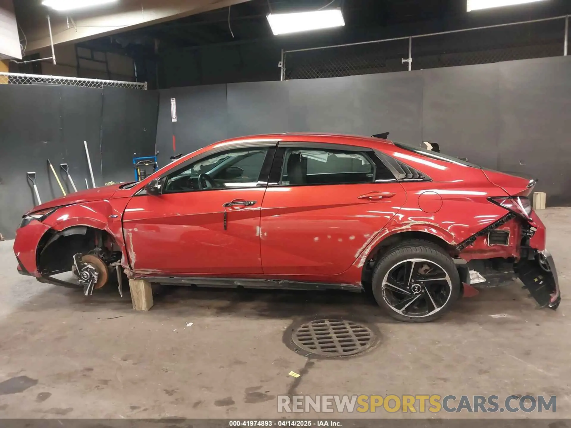 15 Photograph of a damaged car KMHLR4AF1NU267429 HYUNDAI ELANTRA 2022