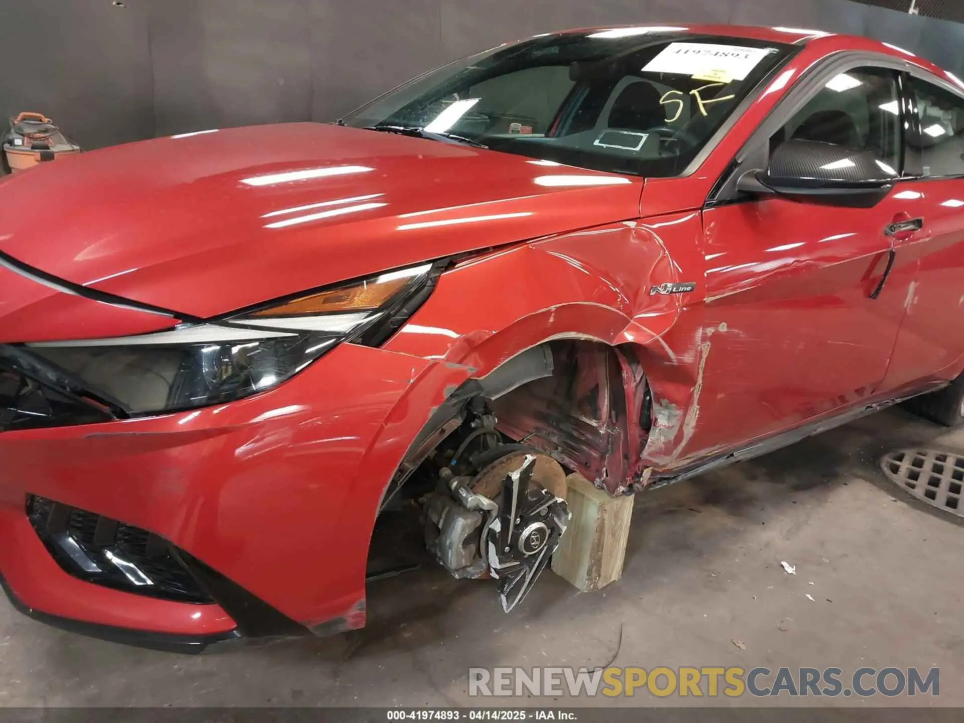 6 Photograph of a damaged car KMHLR4AF1NU267429 HYUNDAI ELANTRA 2022