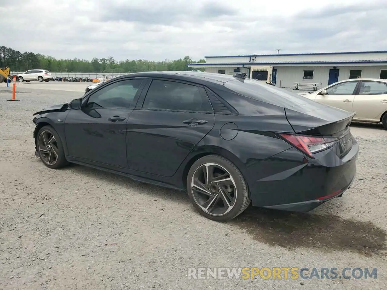2 Photograph of a damaged car KMHLR4AF3NU225652 HYUNDAI ELANTRA 2022