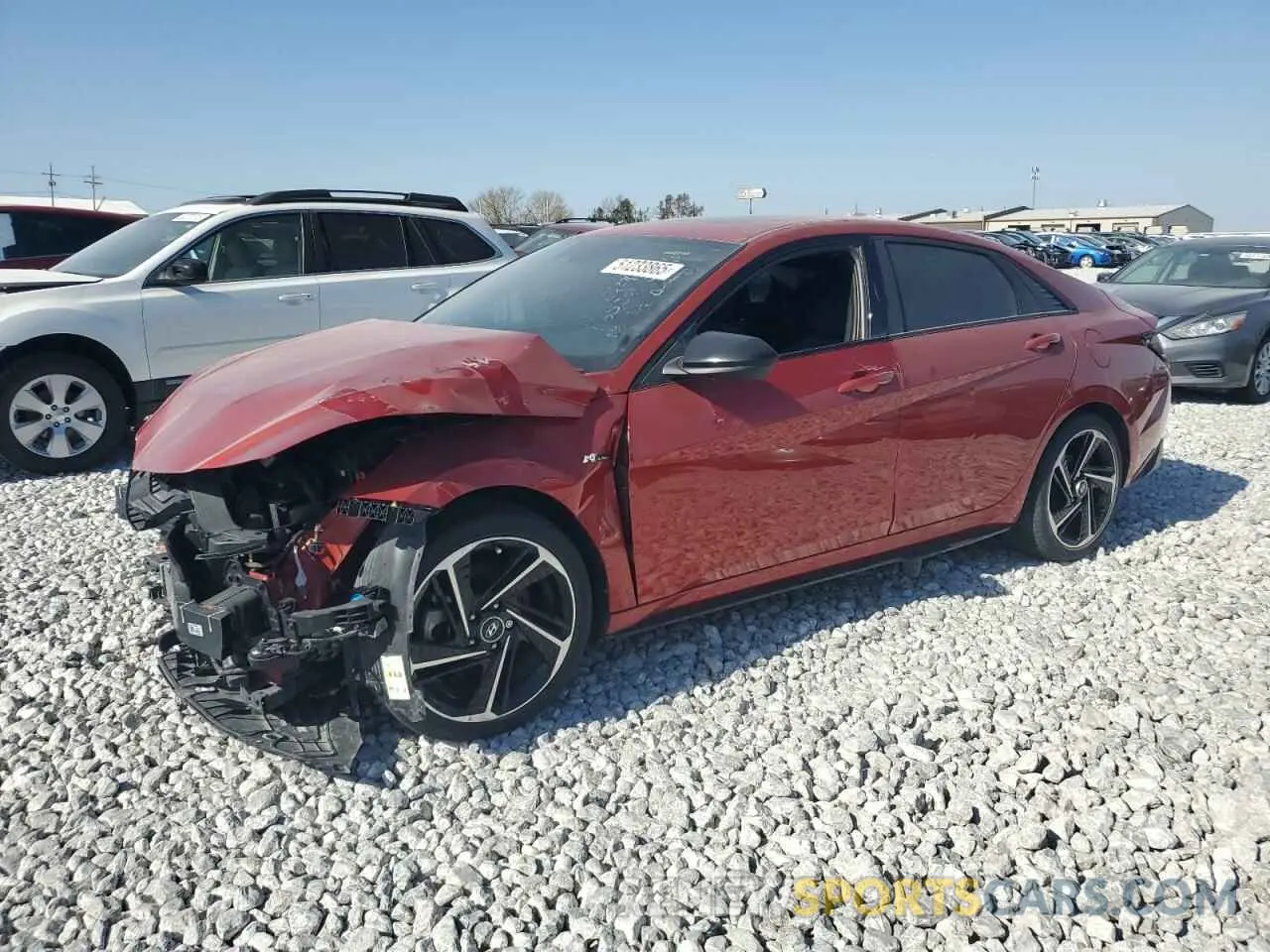 1 Photograph of a damaged car KMHLR4AF4NU241276 HYUNDAI ELANTRA 2022